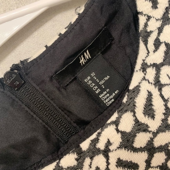 H&M Tweed Leopard Mini Dress - Picture 5 of 6